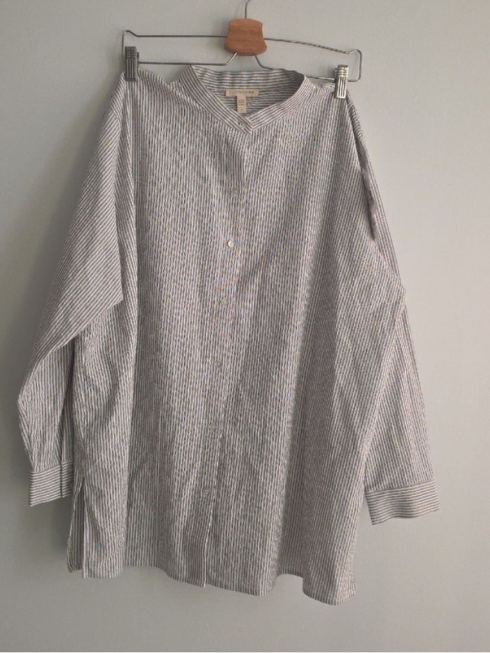 Eileen Fisher striped shirt